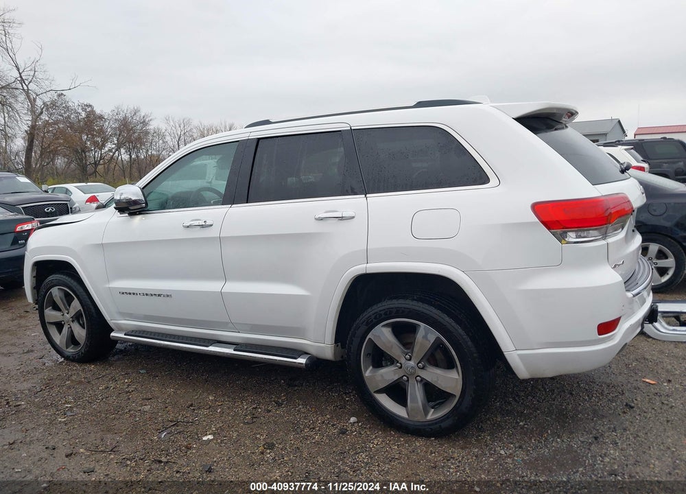 2015 JEEP GRAND CHEROKEE OVERLAND VIN: 1C4RJFCT4FC625862