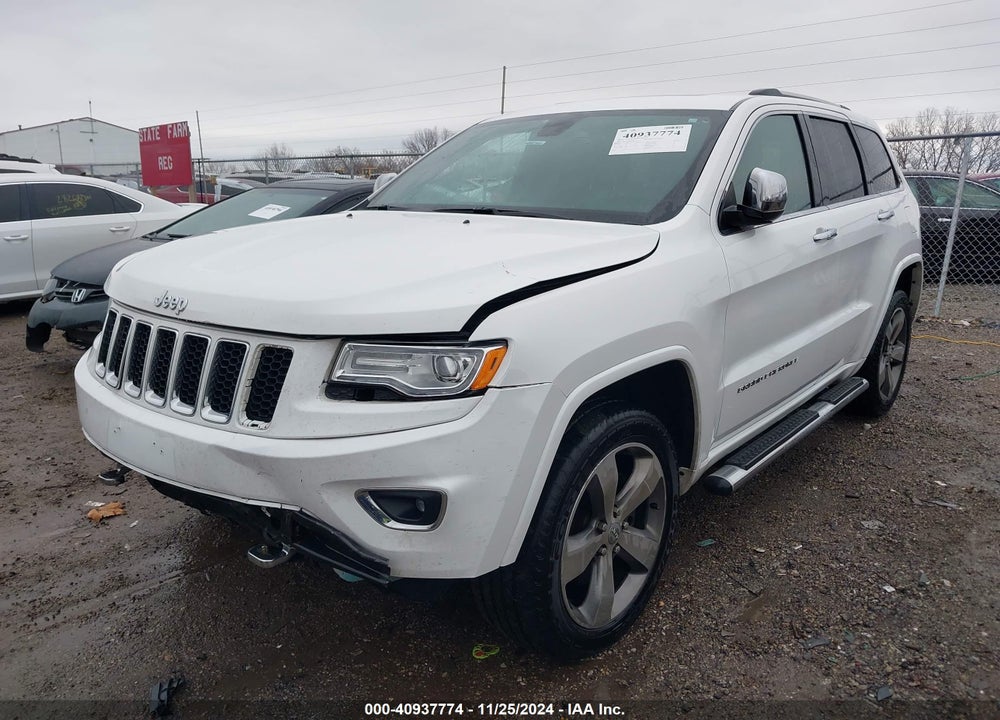 2015 JEEP GRAND CHEROKEE OVERLAND VIN: 1C4RJFCT4FC625862