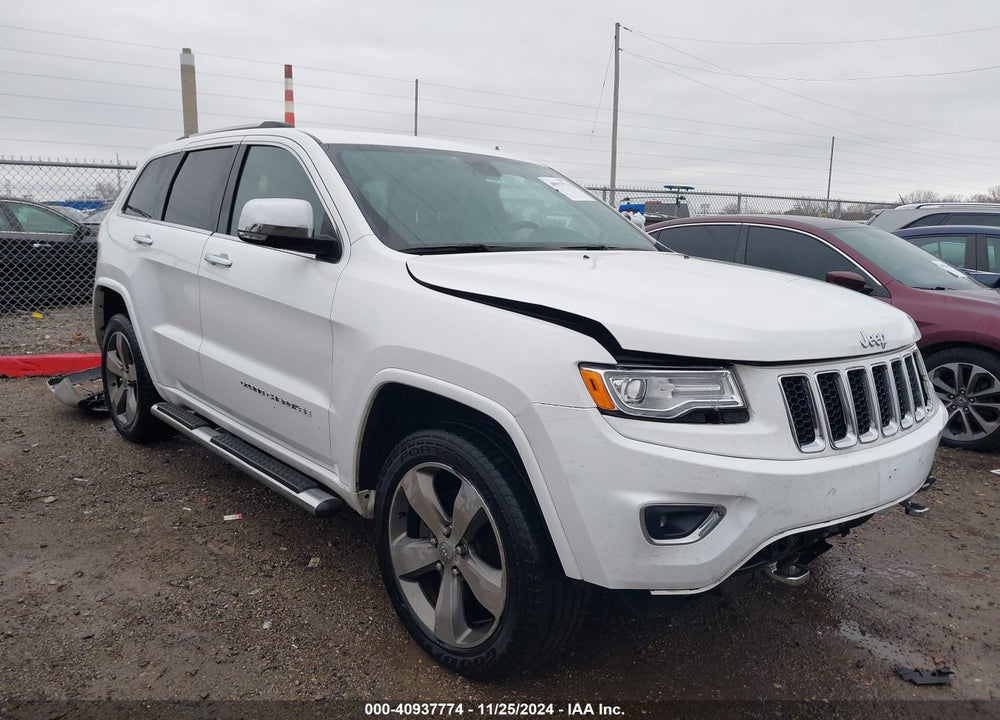 2015 JEEP GRAND CHEROKEE OVERLAND VIN: 1C4RJFCT4FC625862