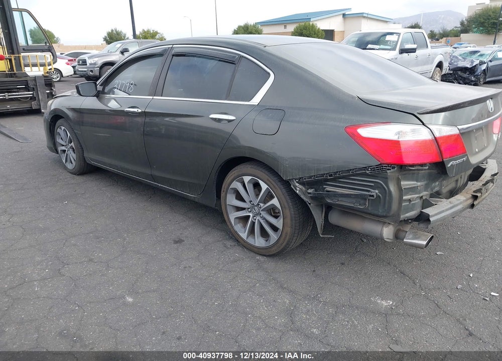 2014 HONDA ACCORD SPORT VIN: 1HGCR2F54EA115253