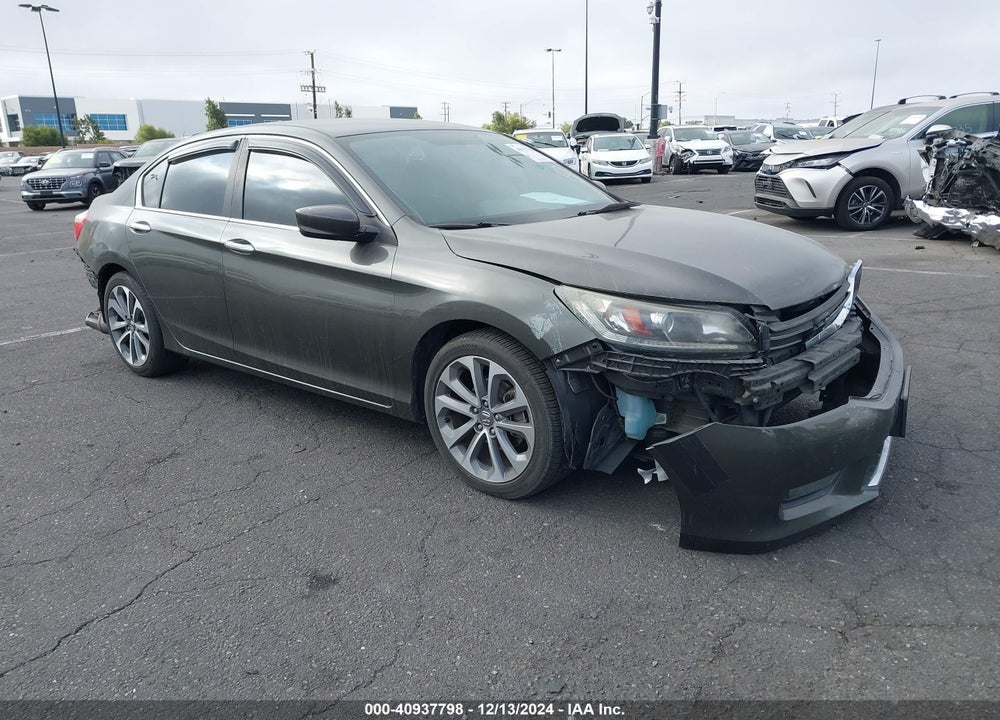 2014 HONDA ACCORD SPORT VIN: 1HGCR2F54EA115253