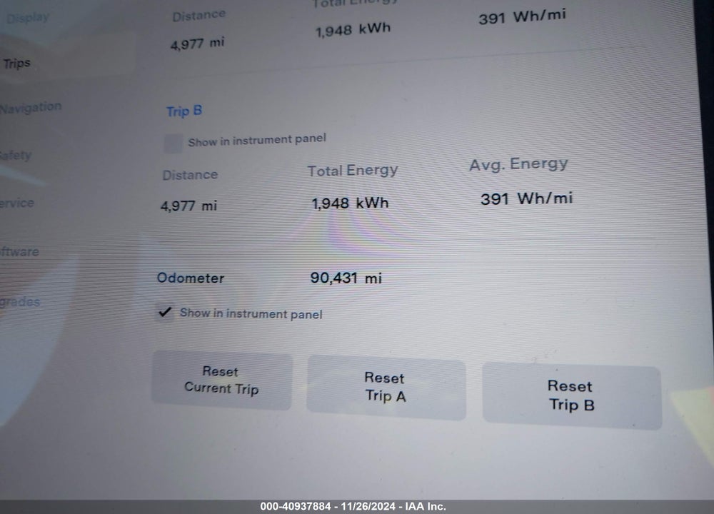 2015 TESLA MODEL S 85D/P85D VIN: 5YJSA1H47FF084671