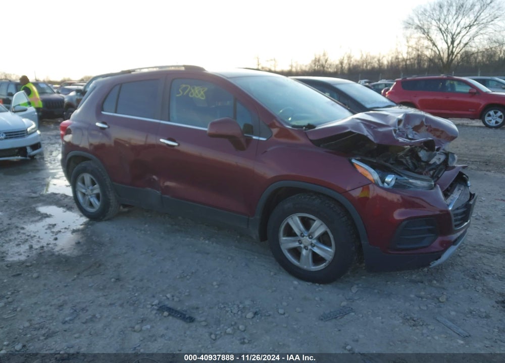 2017 CHEVROLET TRAX LT VIN: 3GNCJLSB7HL188130