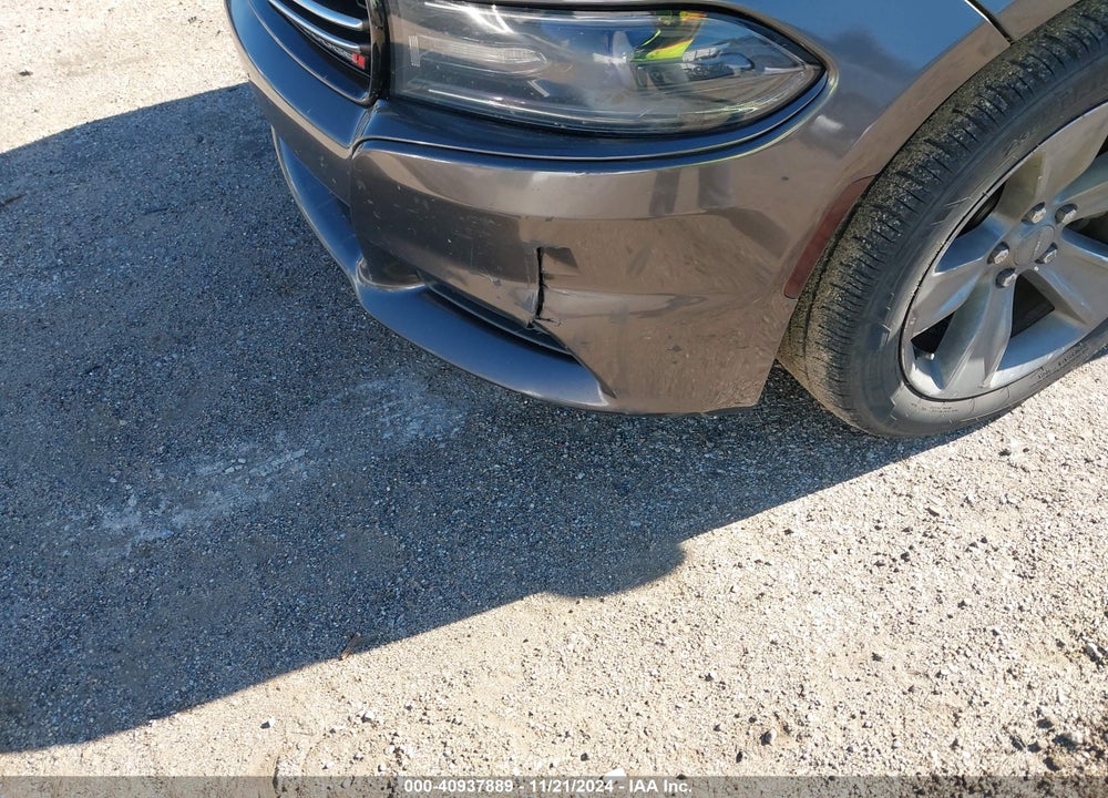 2015 DODGE CHARGER SE VIN: 2C3CDXBG0FH925519
