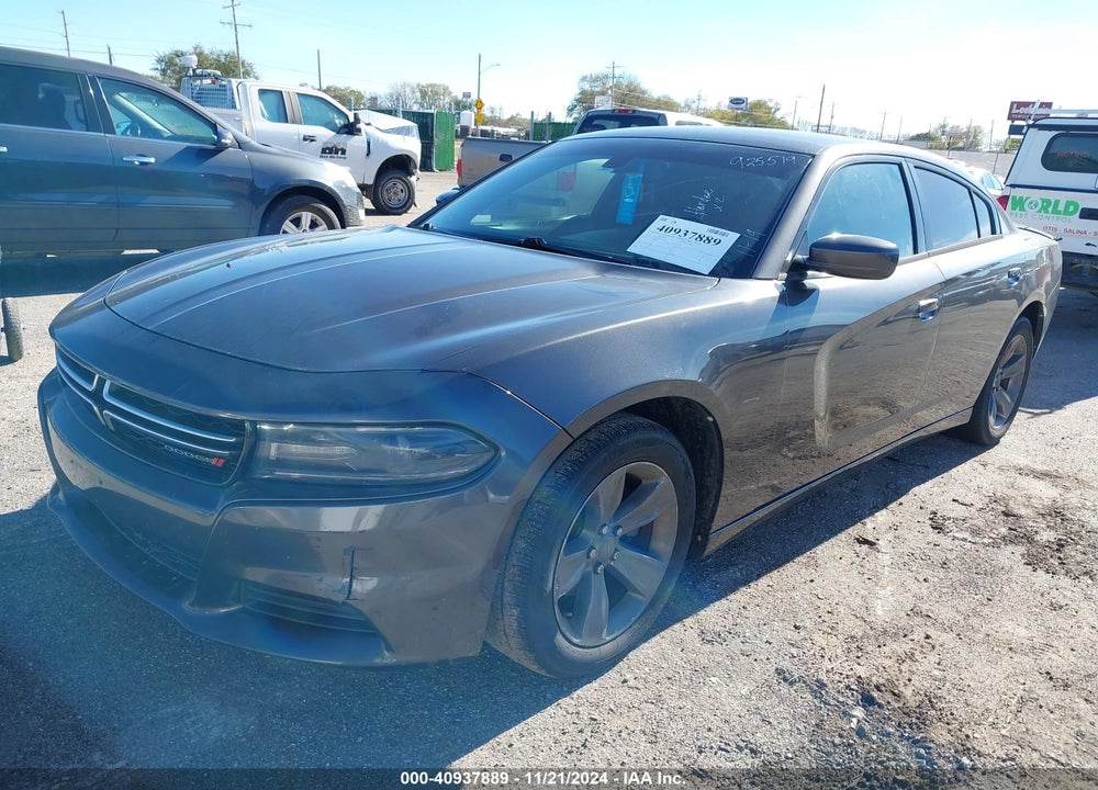 2015 DODGE CHARGER SE VIN: 2C3CDXBG0FH925519