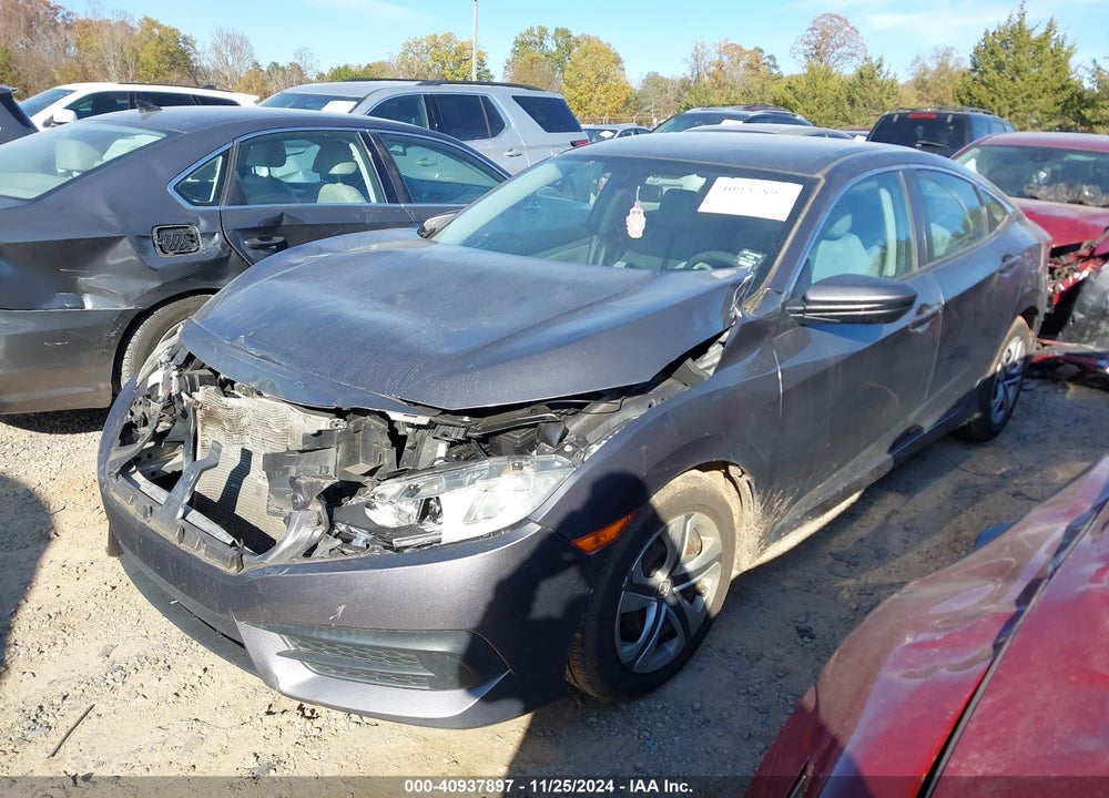 2016 HONDA CIVIC LX VIN: 19XFC2F56GE006399