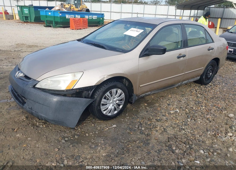 2005 HONDA ACCORD 2.4 DX VIN: 1HGCM56115A063643