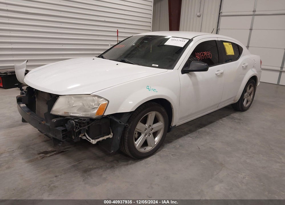 2013 DODGE AVENGER SE VIN: 1C3CDZAB6DN660966