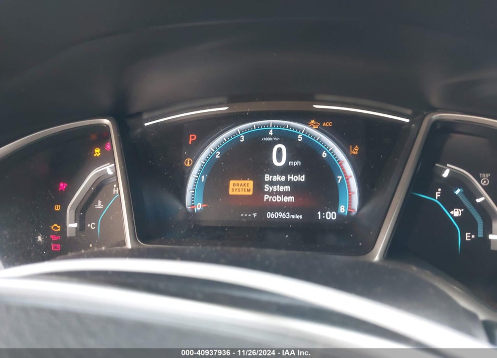2019 HONDA CIVIC EX VIN: 19XFC1F33KE216895
