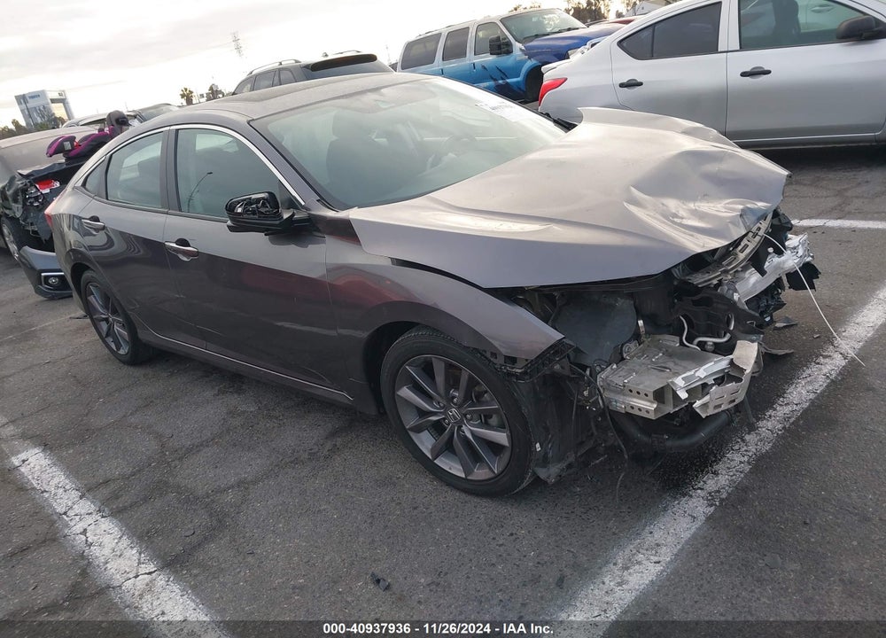 2019 HONDA CIVIC EX VIN: 19XFC1F33KE216895
