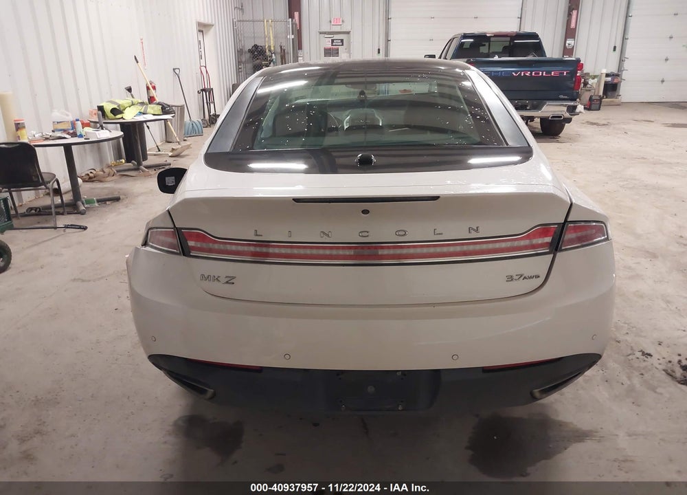 2015 LINCOLN MKZ VIN: 3LN6L2JK0FR618792