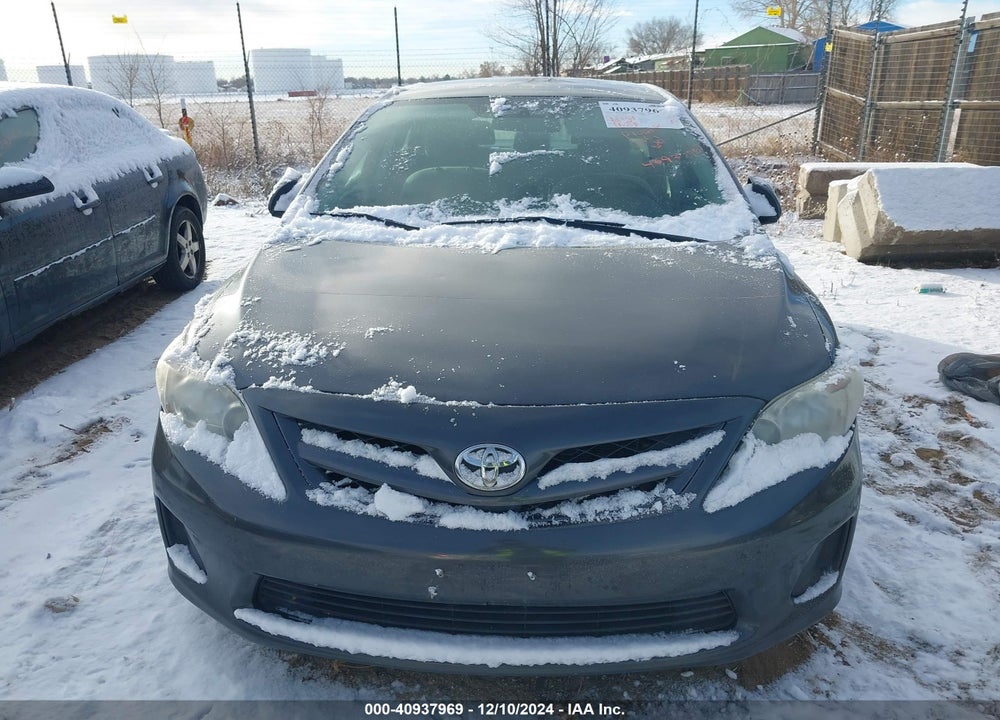 2011 TOYOTA COROLLA LE VIN: 2T1BU4EE6BC548733