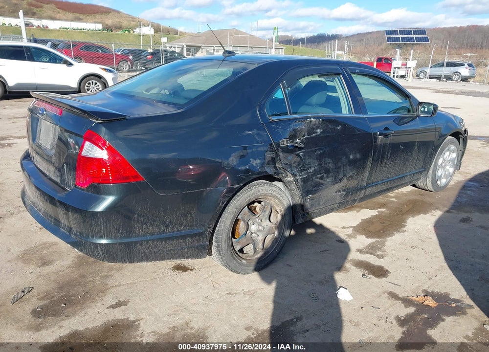 2010 FORD FUSION SE VIN: 3FAHP0HA9AR164334