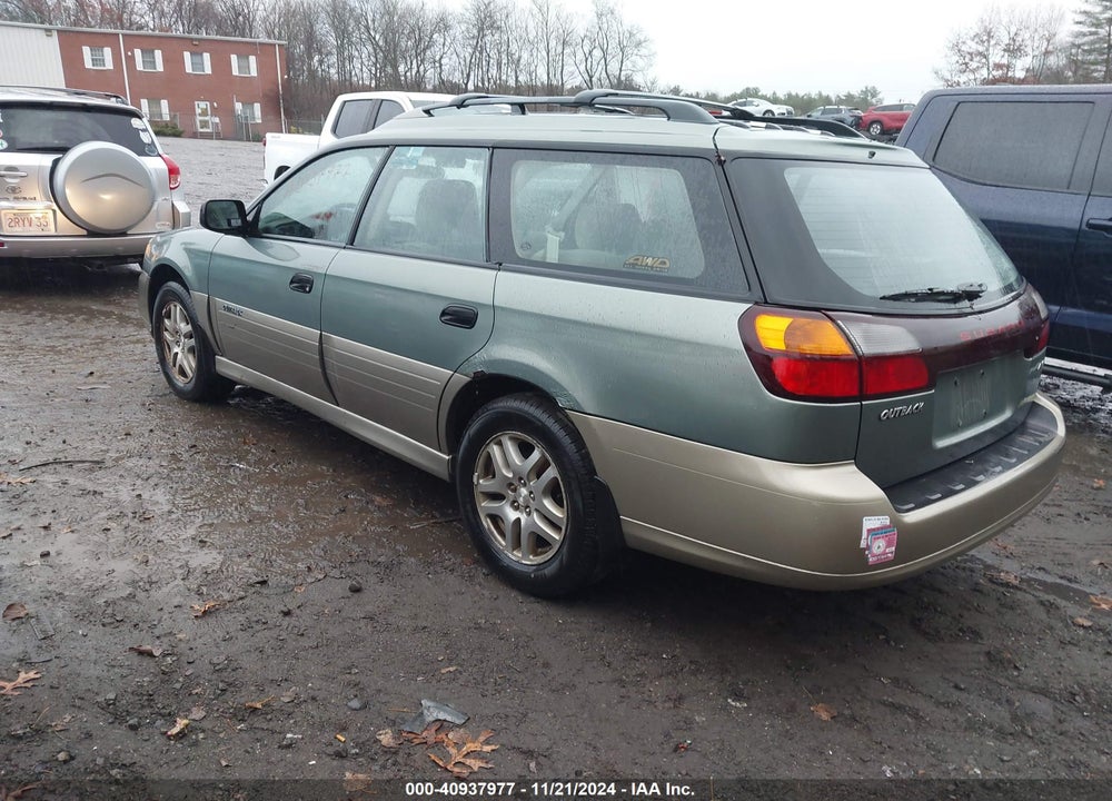 2004 SUBARU OUTBACK VIN: 4S3BH675747644792