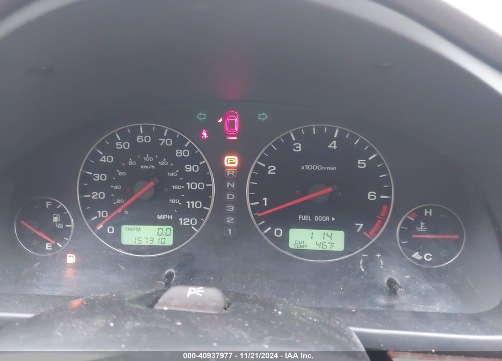 2004 SUBARU OUTBACK VIN: 4S3BH675747644792
