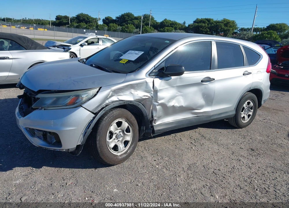 2015 HONDA CR-V LX VIN: 3CZRM3H39FG714087