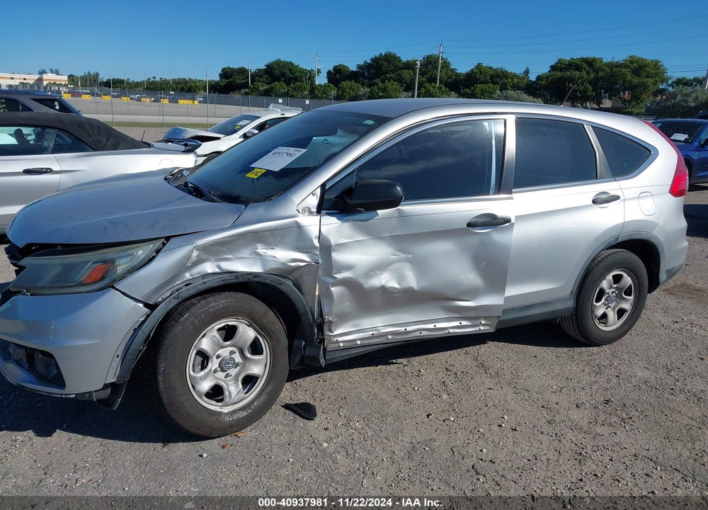 2015 HONDA CR-V LX VIN: 3CZRM3H39FG714087