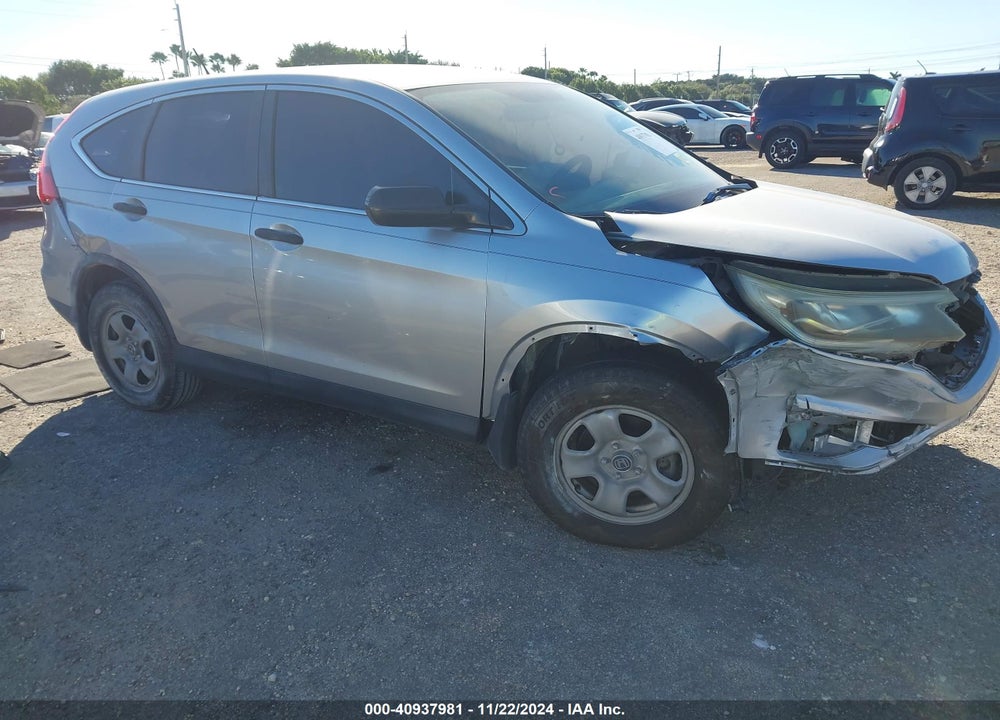 2015 HONDA CR-V LX VIN: 3CZRM3H39FG714087