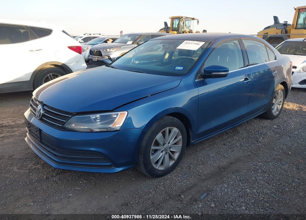 2015 VOLKSWAGEN JETTA 1.8T SE VIN: 3VWD17AJXFM259239