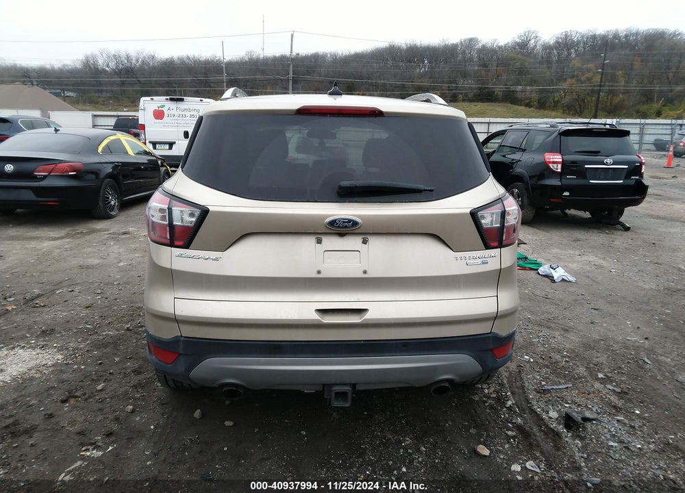 2018 FORD ESCAPE TITANIUM VIN: 1FMCU9J99JUD51093