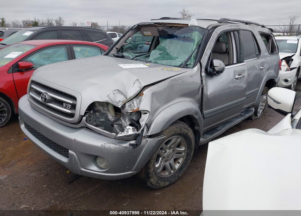 2004 TOYOTA SEQUOIA LIMITED V8 VIN: 5TDZT38AX4S237188