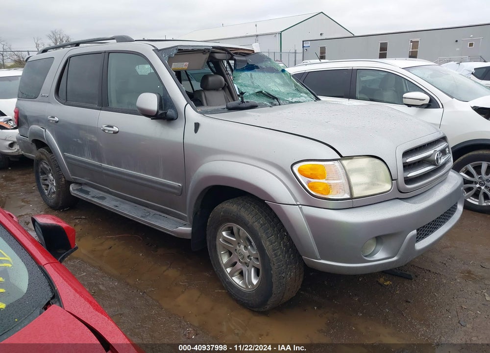 2004 TOYOTA SEQUOIA LIMITED V8 VIN: 5TDZT38AX4S237188
