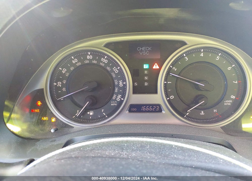 2006 LEXUS IS 350 VIN: JTHBE262665009567