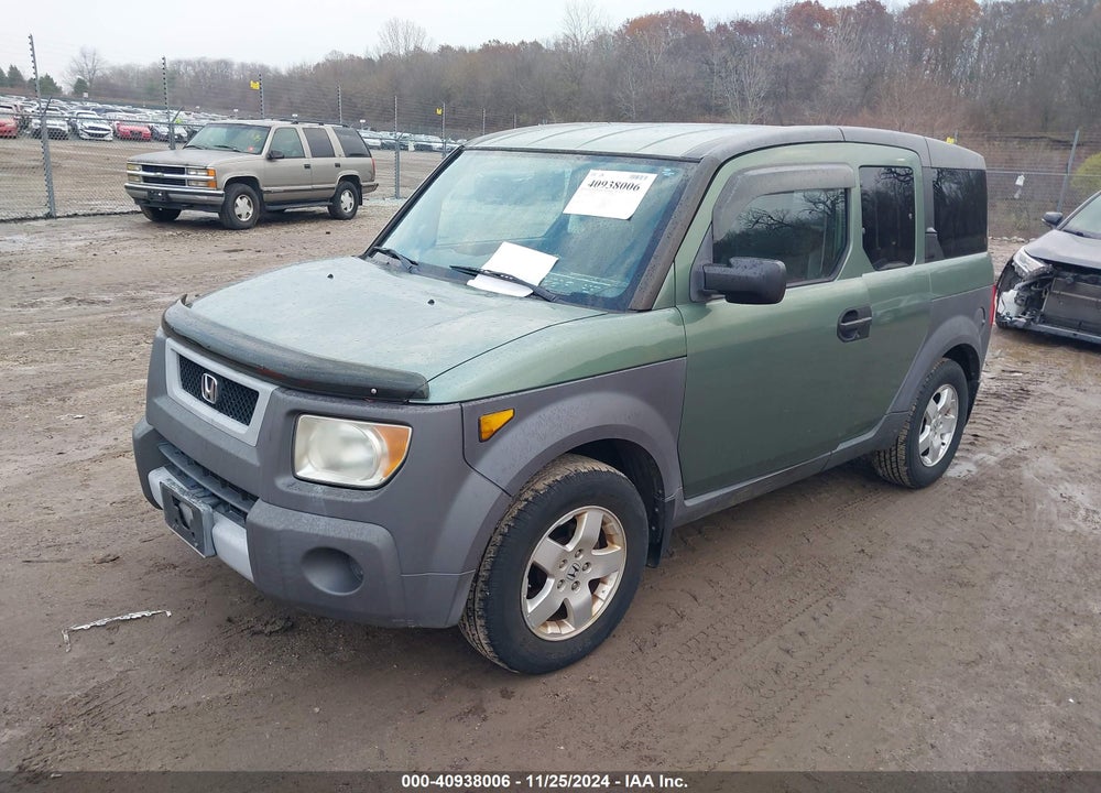 2003 HONDA ELEMENT EX VIN: 5J6YH28653L026588