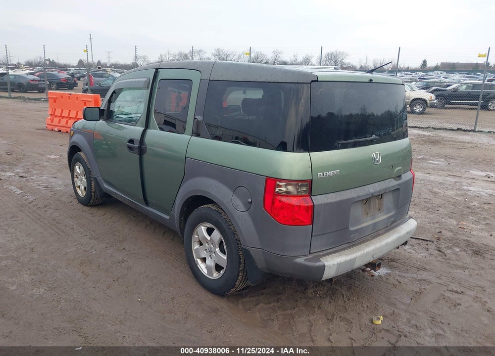 2003 HONDA ELEMENT EX VIN: 5J6YH28653L026588