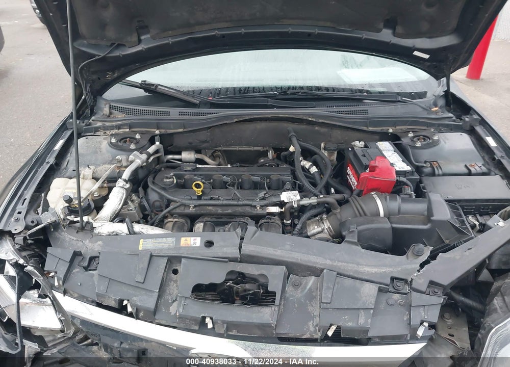 2012 FORD FUSION S VIN: 3FAHP0GAXCR259196