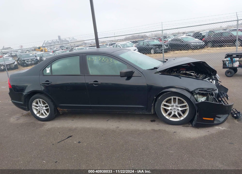 2012 FORD FUSION S VIN: 3FAHP0GAXCR259196