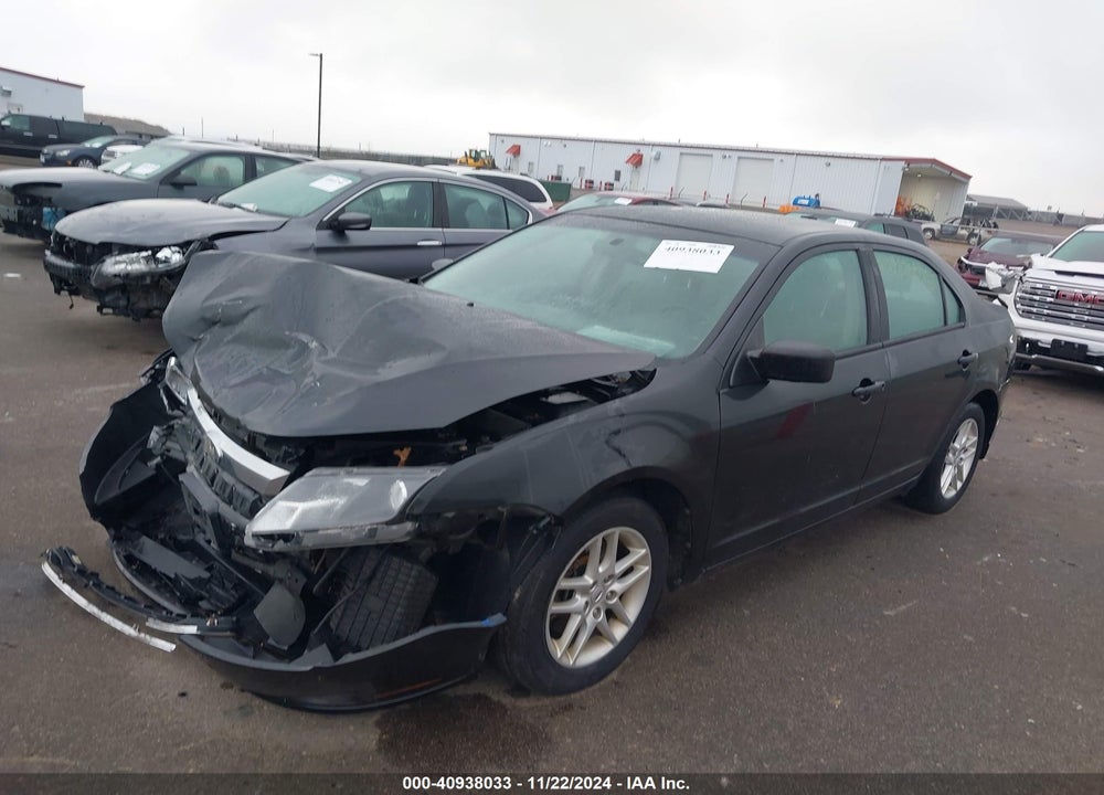 2012 FORD FUSION S VIN: 3FAHP0GAXCR259196