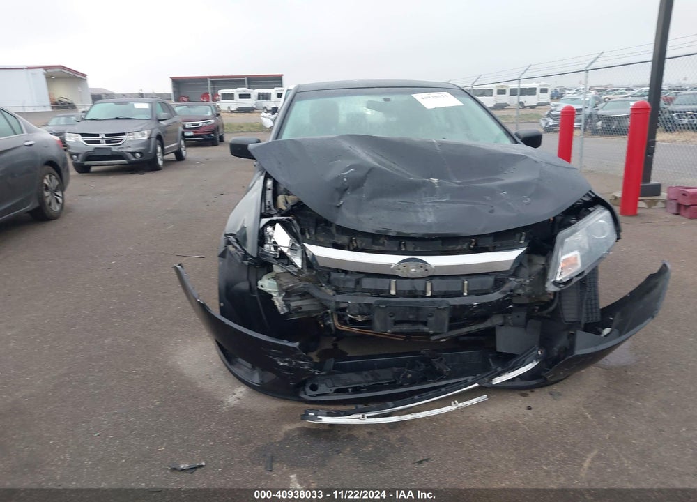 2012 FORD FUSION S VIN: 3FAHP0GAXCR259196