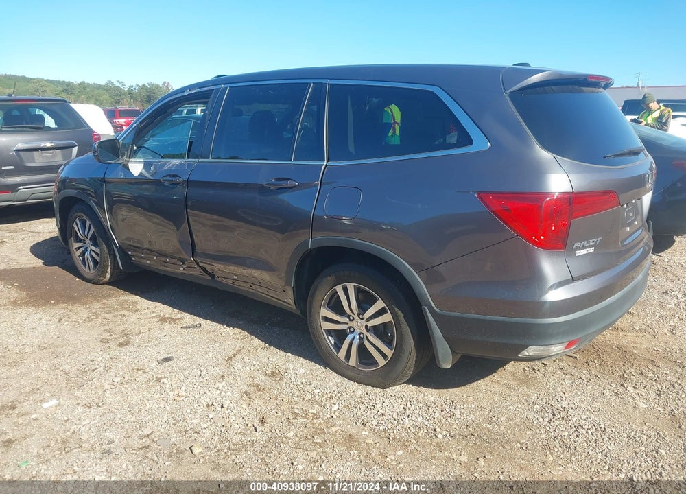 2017 HONDA PILOT EX-L VIN: 5FNYF5H76HB038135