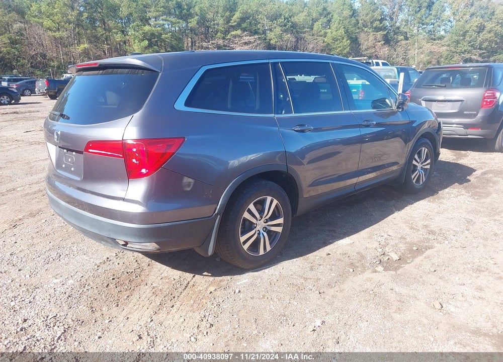 2017 HONDA PILOT EX-L VIN: 5FNYF5H76HB038135