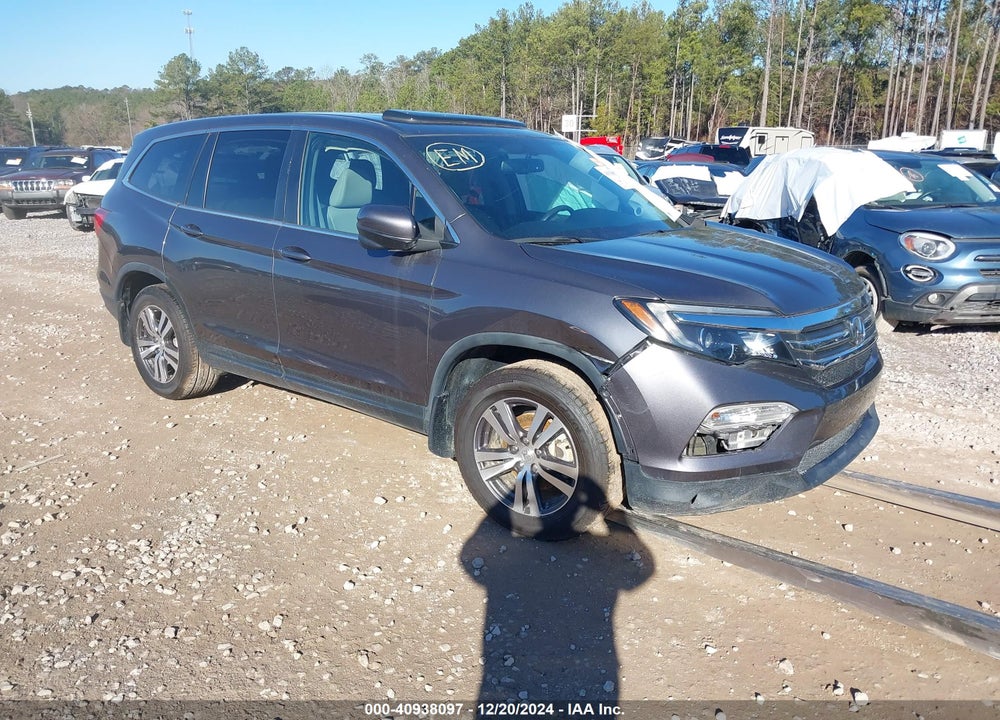 2017 HONDA PILOT EX-L VIN: 5FNYF5H76HB038135
