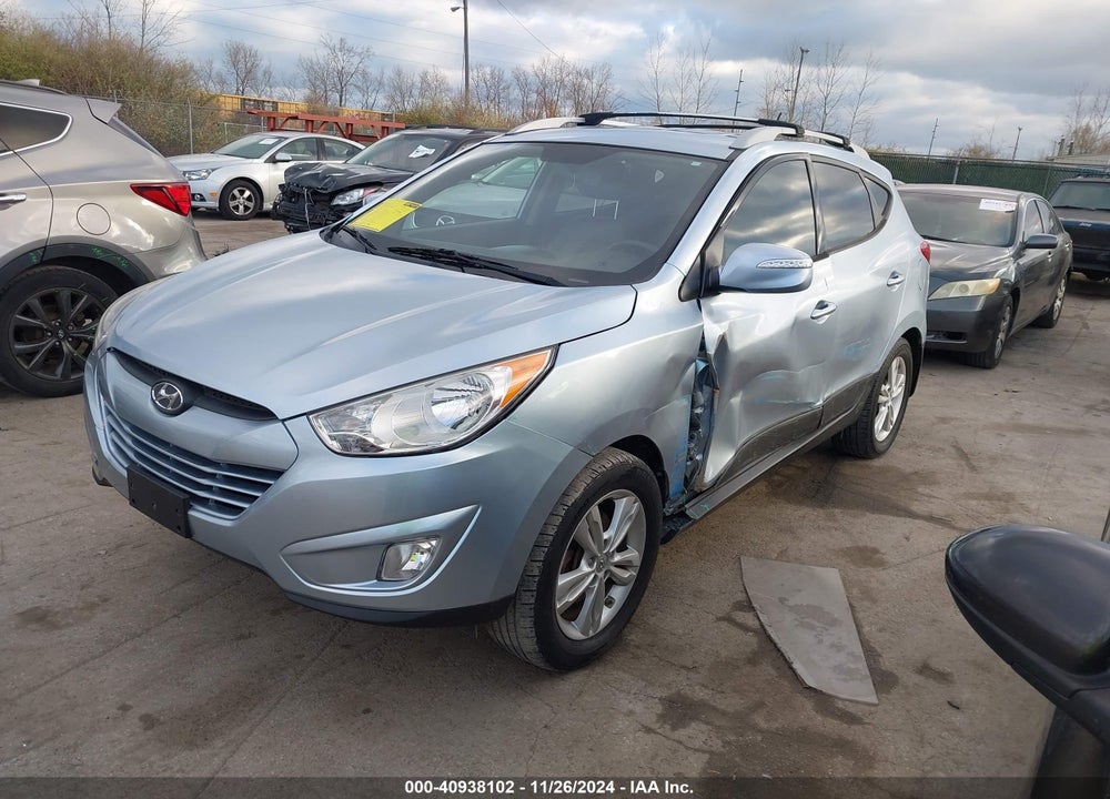 2013 HYUNDAI TUCSON GLS VIN: KM8JUCAC1DU695117