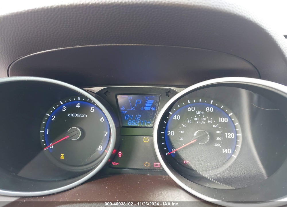 2013 HYUNDAI TUCSON GLS VIN: KM8JUCAC1DU695117