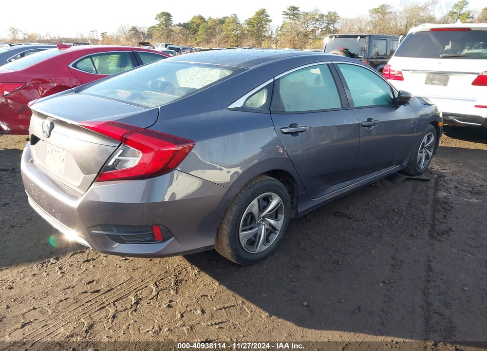 2020 HONDA CIVIC LX VIN: 2HGFC2F62LH525314