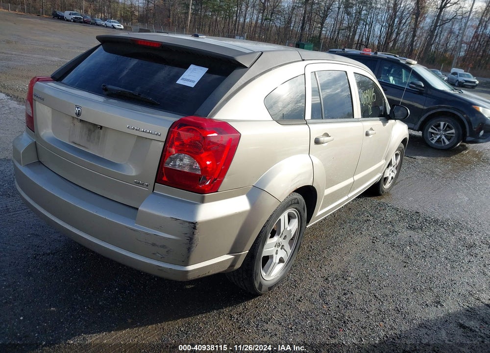 2009 DODGE CALIBER SXT VIN: 1B3HB48A49D170774