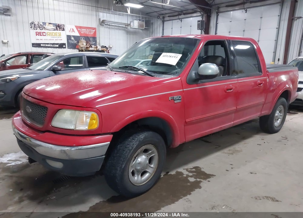 2001 FORD F-150 KING RANCH EDITION/LARIAT/XLT VIN: 1FTRW08L61KA67177