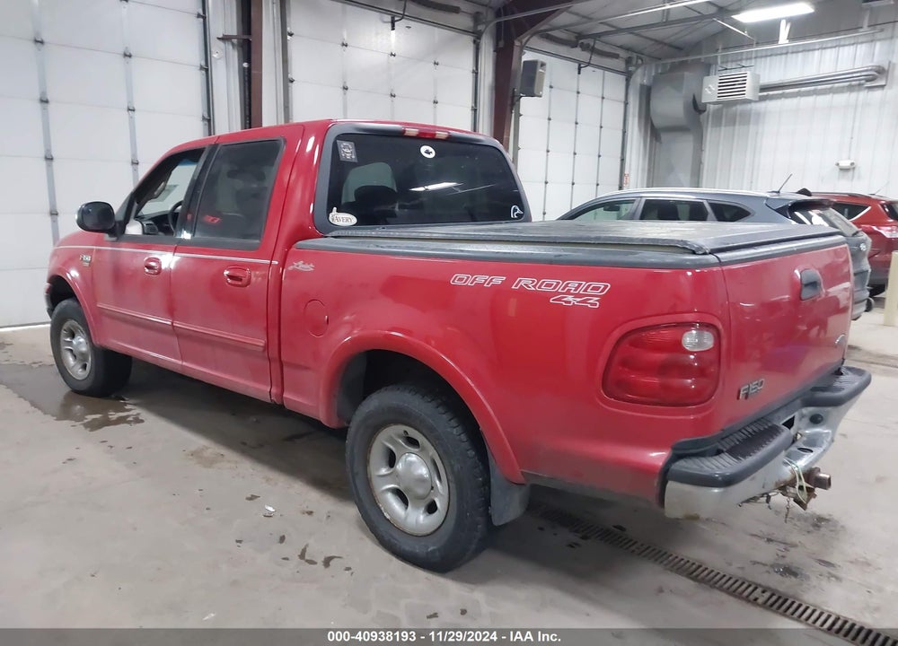 2001 FORD F-150 KING RANCH EDITION/LARIAT/XLT VIN: 1FTRW08L61KA67177