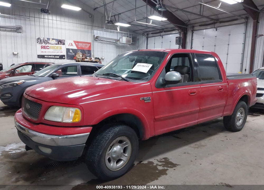 2001 FORD F-150 KING RANCH EDITION/LARIAT/XLT VIN: 1FTRW08L61KA67177