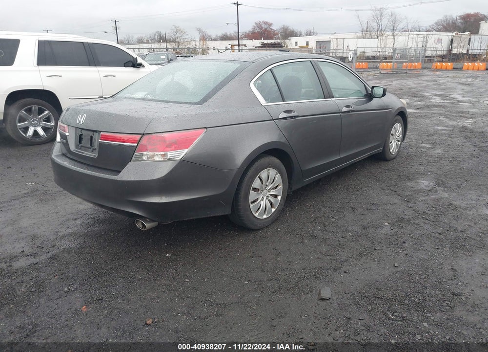 2011 HONDA ACCORD 2.4 LX VIN: 1HGCP2F32BA037197