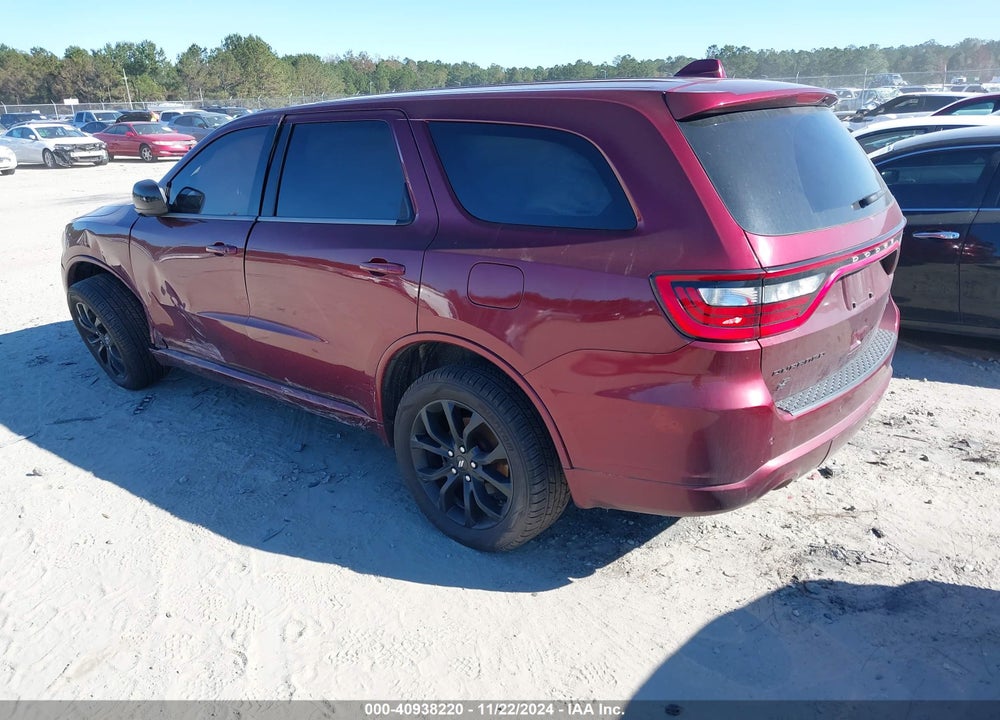 2019 DODGE DURANGO GT AWD VIN: 1C4RDJDG2KC764023
