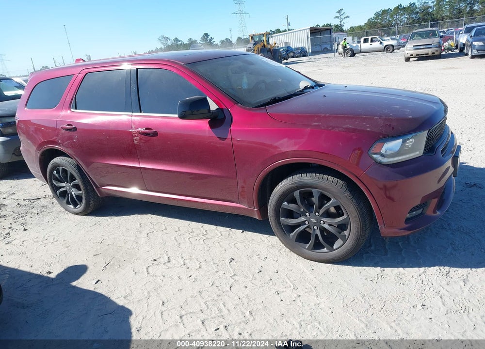 2019 DODGE DURANGO GT AWD VIN: 1C4RDJDG2KC764023