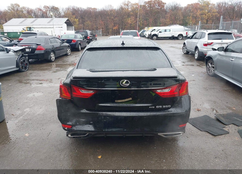 2013 LEXUS GS 350 VIN: JTHCE1BL2D5003128