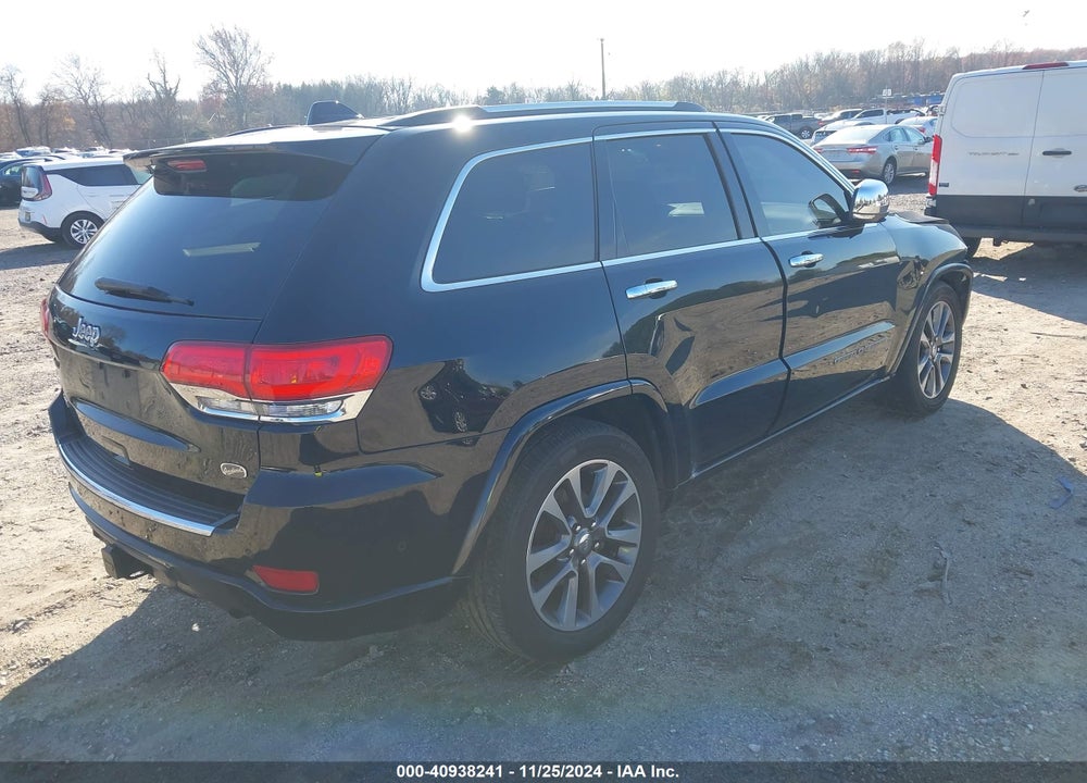 2018 JEEP GRAND CHEROKEE OVERLAND 4X4 VIN: 1C4RJFCG9JC303620