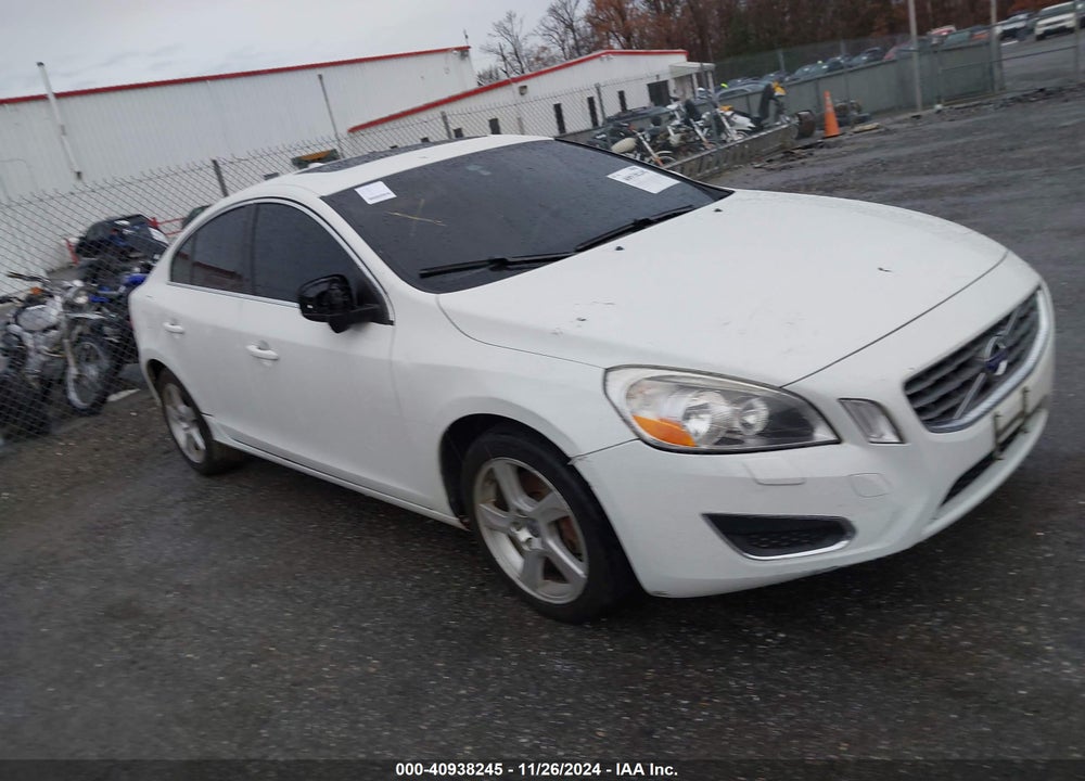 2013 VOLVO S60 T5/T5 PLATINUM/T5 PREMIER/T5 PREMIER PLUS VIN: YV1612FS0D221343