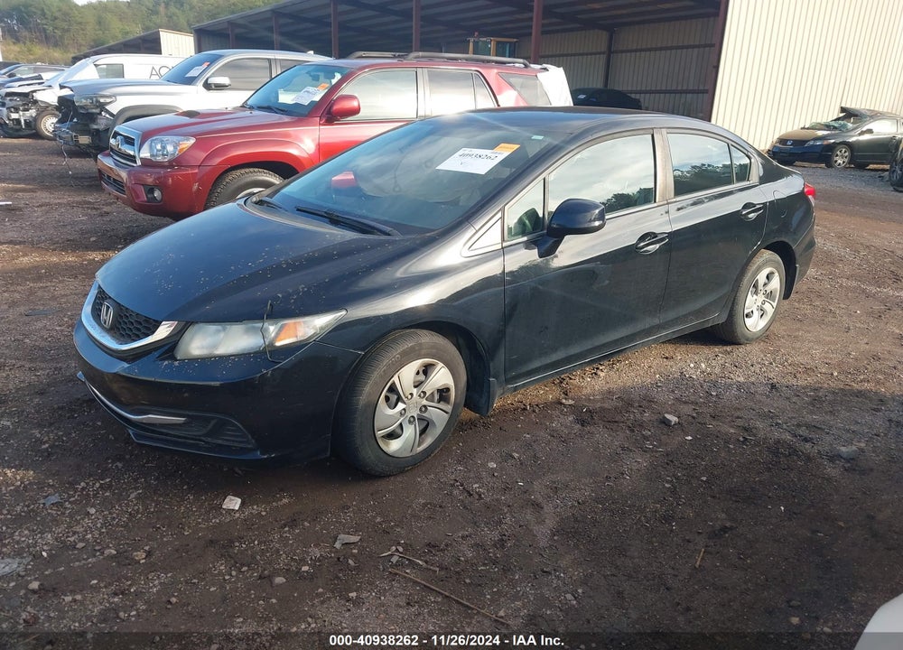 2015 HONDA CIVIC VIN: 19XFB2F55FE078020